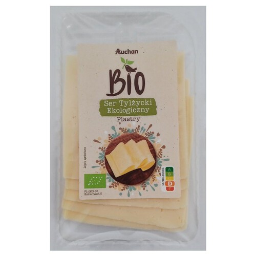 BIO Ser Tylżycki  plastry Auchan 125 g