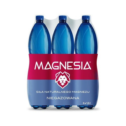 Woda mineralna niegazowana Magnesia 6 x 1,5 l