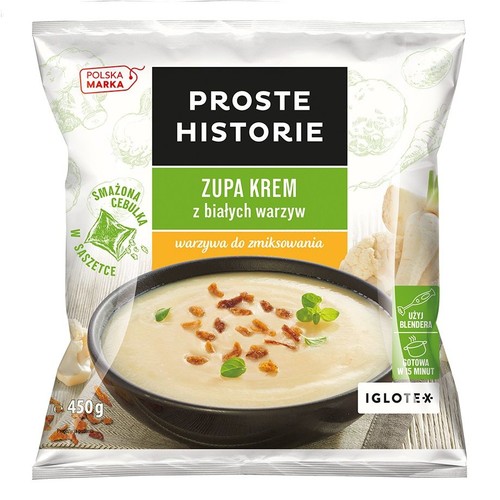 Zupa krem z białych warzyw Proste Historie 450 g 