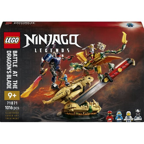 NINJAGO Bitwa o Smocze Ostrze, dekoracja 71871 LEGO 1 sztuka