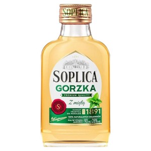 Wódka smakowa Gorzka z Miętą alk. 28,0% obj. Soplica 90 ml
