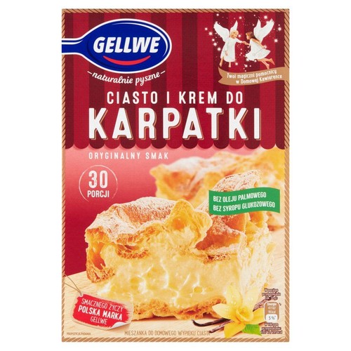 Ciasto i krem do karpatki Gellwe 340 g