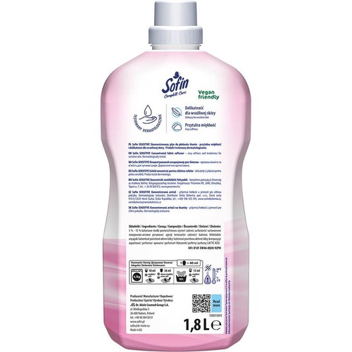 Płyn do płukania Sensitive Sofin 1,8 l
