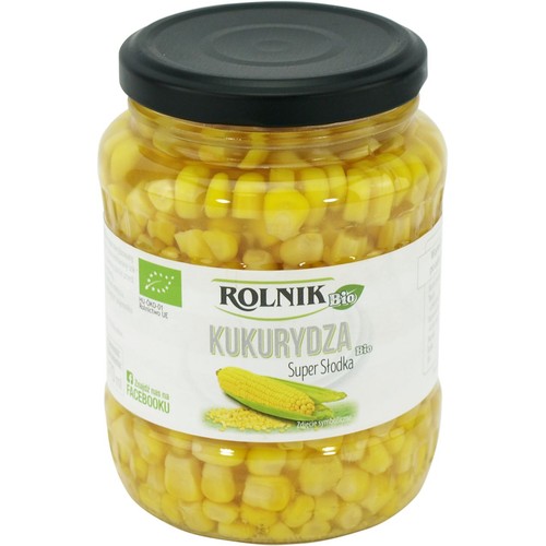 BIO Kukurydza słodka Rolnik 230 g
