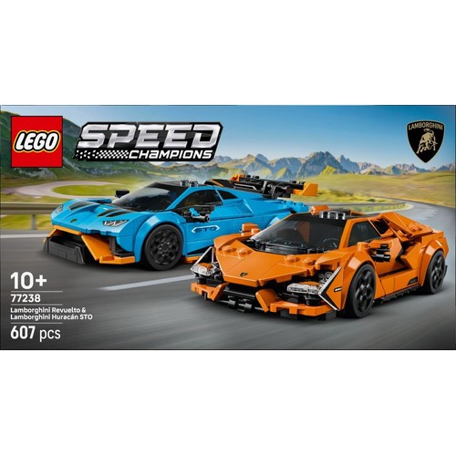 Speed Champions Lamborghini Revuelto i Huracán STO 77238 LEGO 1 sztuka