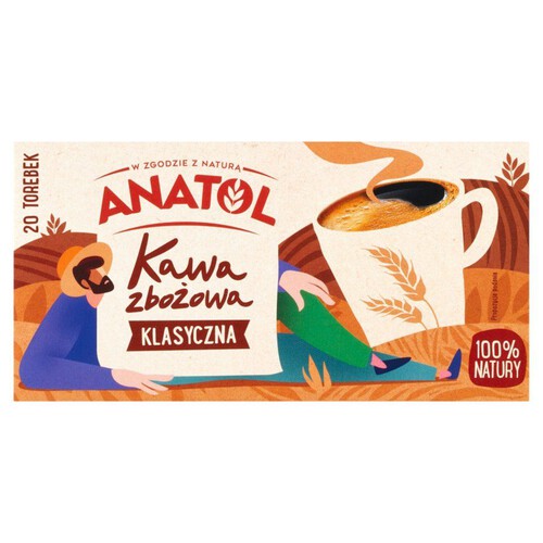 Kawa zbożowa  ekspresowa Anatol 84 g