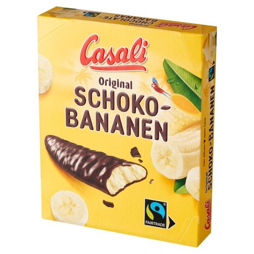 Pianka bananowa w czekoladzie  Casali 150 g