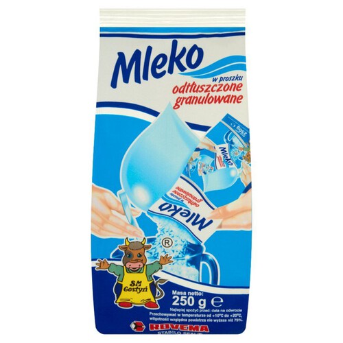 Mleko w proszku odtłuszczone granulowane SM Gostyń 250 g