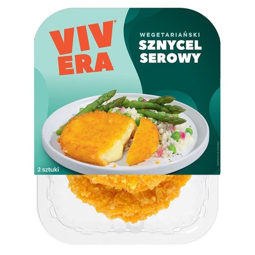 Wegetariański sznycel serowy w panierce Vivera 150 g