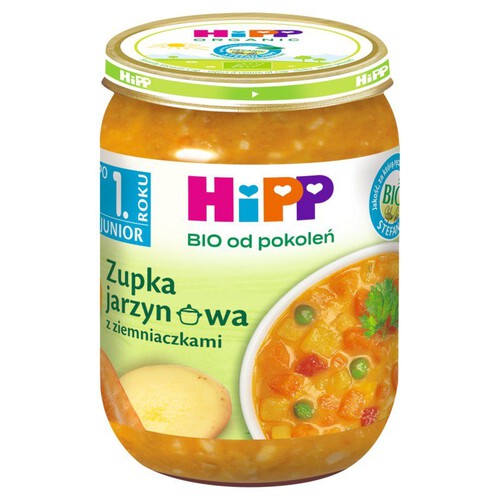 Zupka jarzynowa z ziemniaczkami po 12 miesiącu HIPP 250 g