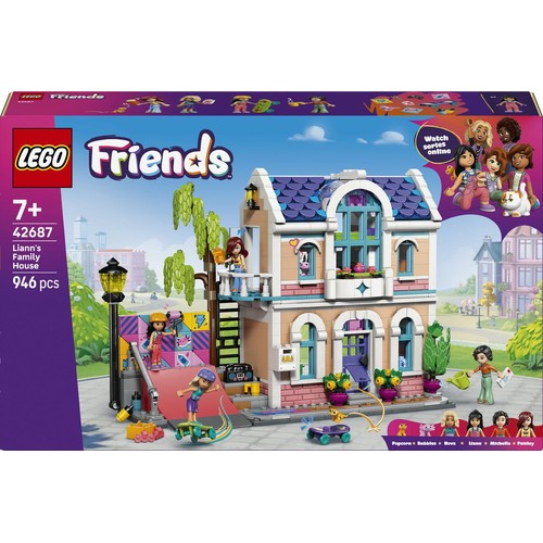 Zestaw konstrukcyjny Friends Dom rodzinny Liann 42687 LEGO 1 sztuka