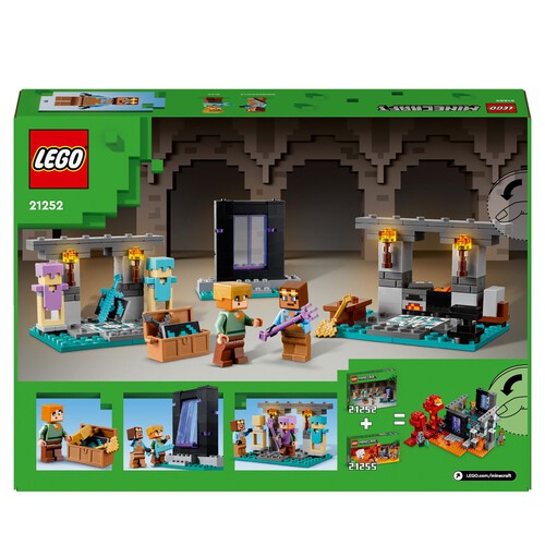 Minecraft Zbrojownia 21252 LEGO zestaw