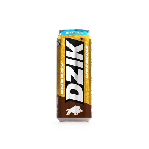Napój energetyzujący Pineapple bez dodatku cukru WK Dzik 500 ml