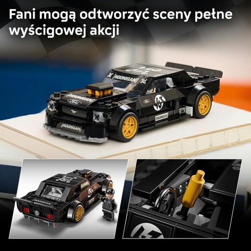 Speed Champions 65 Ford Mustang Hoonicorn V1 Kena Blocka 77262 LEGO 1 sztuka