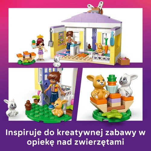 Zestaw Friends Hotel dla królików w mieście Heartlake 42679 LEGO 1 sztuka