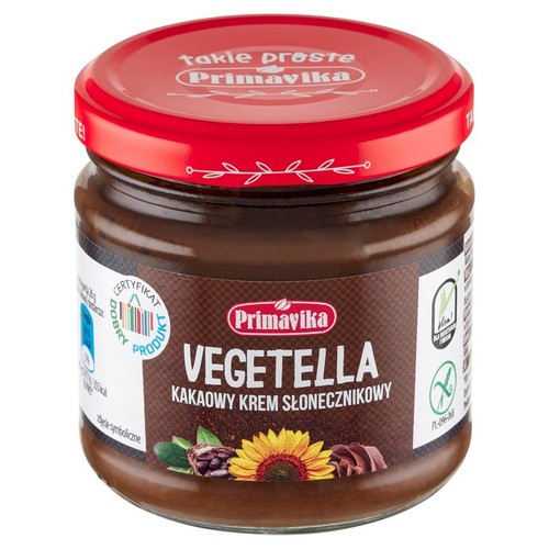 Vegetella Kakaowy krem słonecznikowy Primavika 160 g