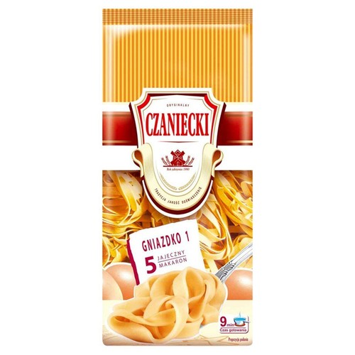 Makaron 5 jajeczny gniazdko Czaniecki 500 g