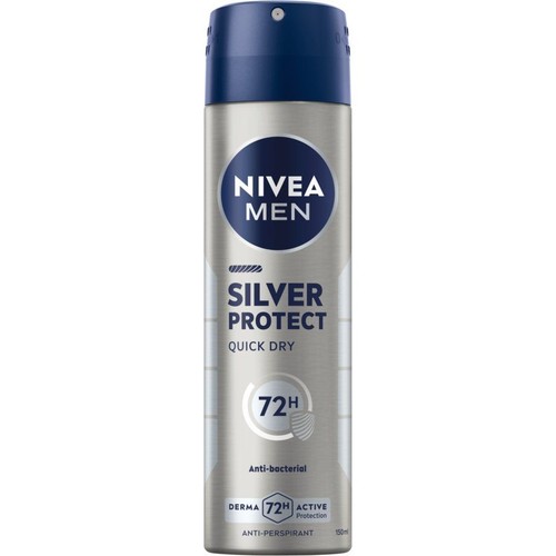 Antyperspirant w sprayu Silver Protect NIVEA MEN 150 ml
