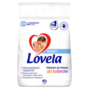 Proszek do prania baby do koloru Lovela 2,7 kg