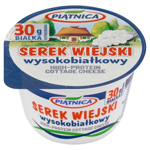 Serek wiejski wysokobiałkowy 28g białka Piątnica 200 g