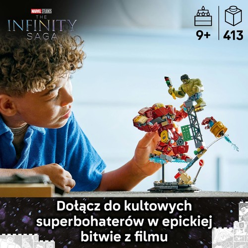 Marvel Epicka bitwa: Hulkbuster kontra Hulk 76343 LEGO 1 sztuka