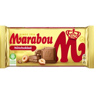 Czekolada mleczna z kawałkami orzechów laskowych Marabou 220 g