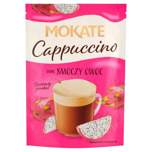 Cappuccino o smaku smoczy owoc Mokate 40 g