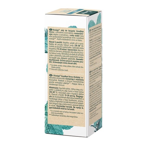 Olejek do kąpieli Goodbye Stress  Kneipp 100 ml