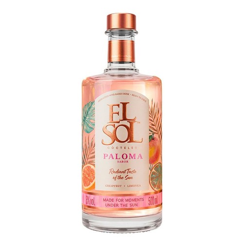 Koktail na bazie wina Paloma alk. 8,0% obj. El Sol 500 ml