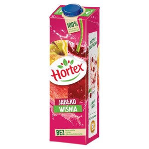 Napój jabłkowo wiśniowy niegazowany Hortex 1 l
