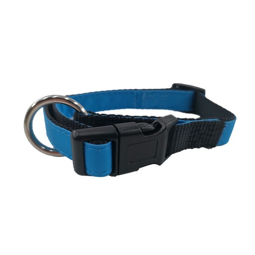 Obroża 1,5 cm x 32-40 cm niebieska Auchan 1 sztuka