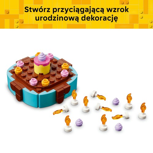 Tort na przyjęcie urodzinowe 40815  LEGO 1 sztuka