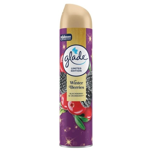 Odświeżacz powietrza w sprayu Winter Berries Glade 300 ml
