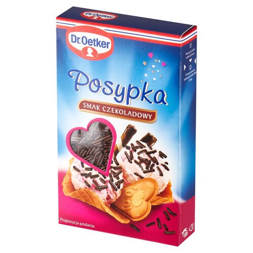 Posypka cukrowa smak czekoladowy Dr. Oetker 80 g