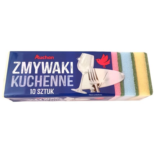 Zmywak kuchenny  Auchan 10 szt.