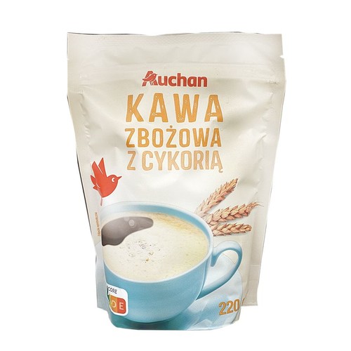 Kawa zbożowa z cykorią   Auchan 220 g