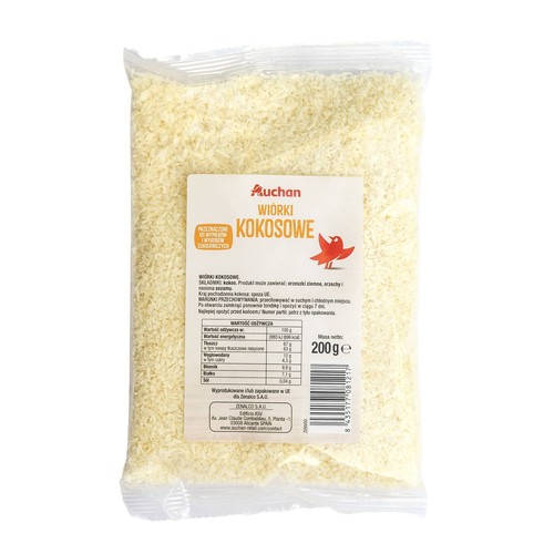 Wiórki kokosowe Auchan 200g