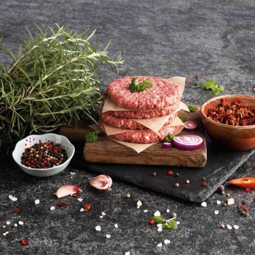 Burger wołowy z przyprawami  Auchan 400 g