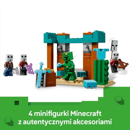 Minecraft® Pustynny patrol złosadników 21267 LEGO 1 sztuka