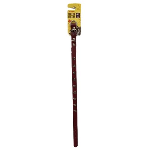 Skórzana obroża 40-48 cm Auchan 1 sztuka