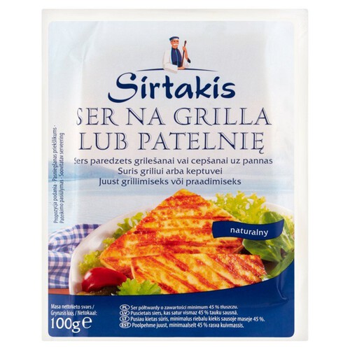 Ser na grilla lub patelnię minimum 45% tłuszczu Sirtakis 100 g