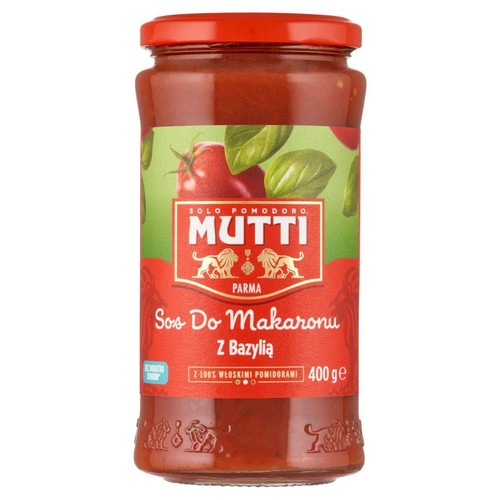 Sos pomidorowy z bazylią Mutti 400 g 