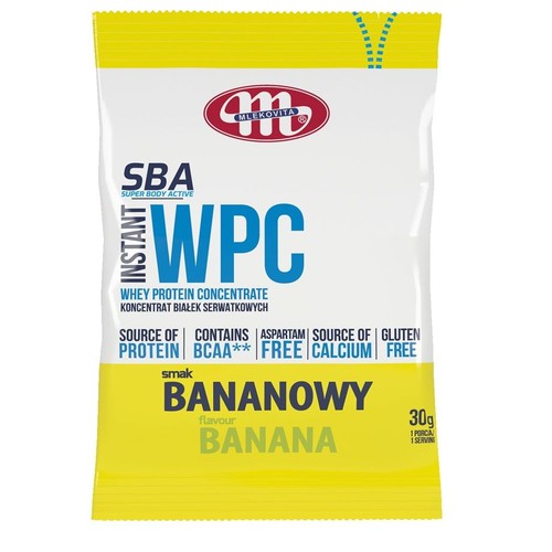 Super body active wpc 80 banan Mlekovita 30 g