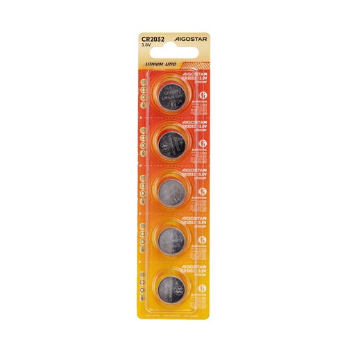Bateria litowa CR2032 Aigostar  5 sztuk