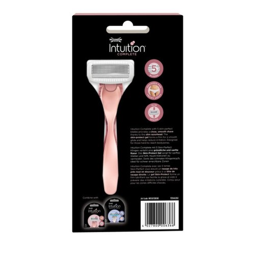 Zestaw maszynka do golenia dla pań Intuition Complete + 4 wkłady Wilkinson Sword 1 sztuka