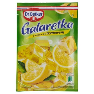 Galaretka o smaku cytrynowym Dr.Oetker 72 g