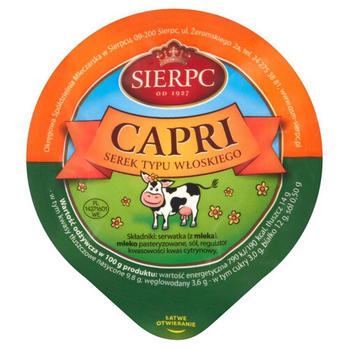 Serek Capri typu włoskiego Sierpc 220 g