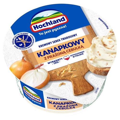 Serek Kanapkowy z prażoną cebulką Hochland 130 g