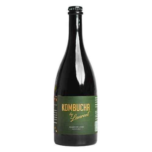 Kombucha fermentowana na Buku o smaku czekoladowym By Laurent 750 ml