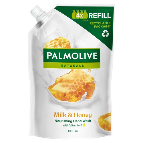 Mydło w płynie zapas mleko i miód Palmolive 1 l